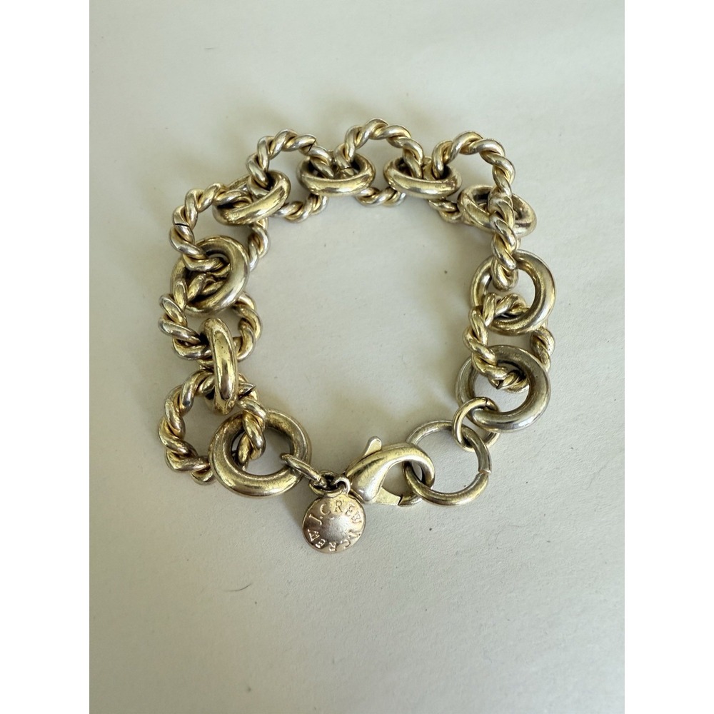 J Crew Chunky Gold Tone Chain Bracelet